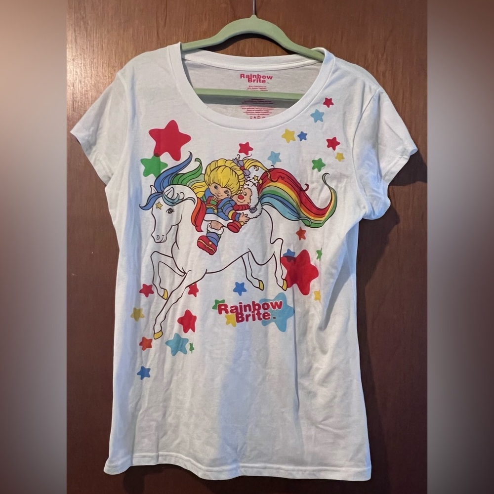 Rainbow Brite Women’s Short Sleeve Top Size XXL